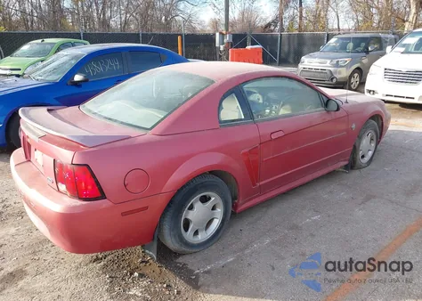 1999 Ford Mustang из США, поврежденный, VIN 1FAFP4048XF139001
